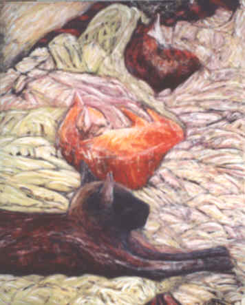 Unsteady Truce - painting