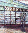 The Green Building - painting