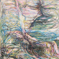 'Mixed Media Abstract' by Dana Frostick