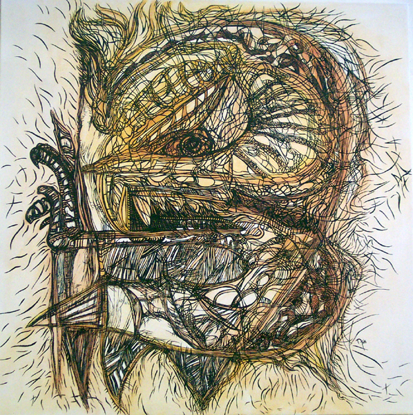 'Barnyard Disturbance' by Dana Frostick