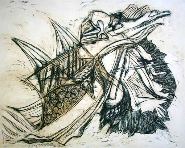'Tarkus des Escargots' by Dana Frostick