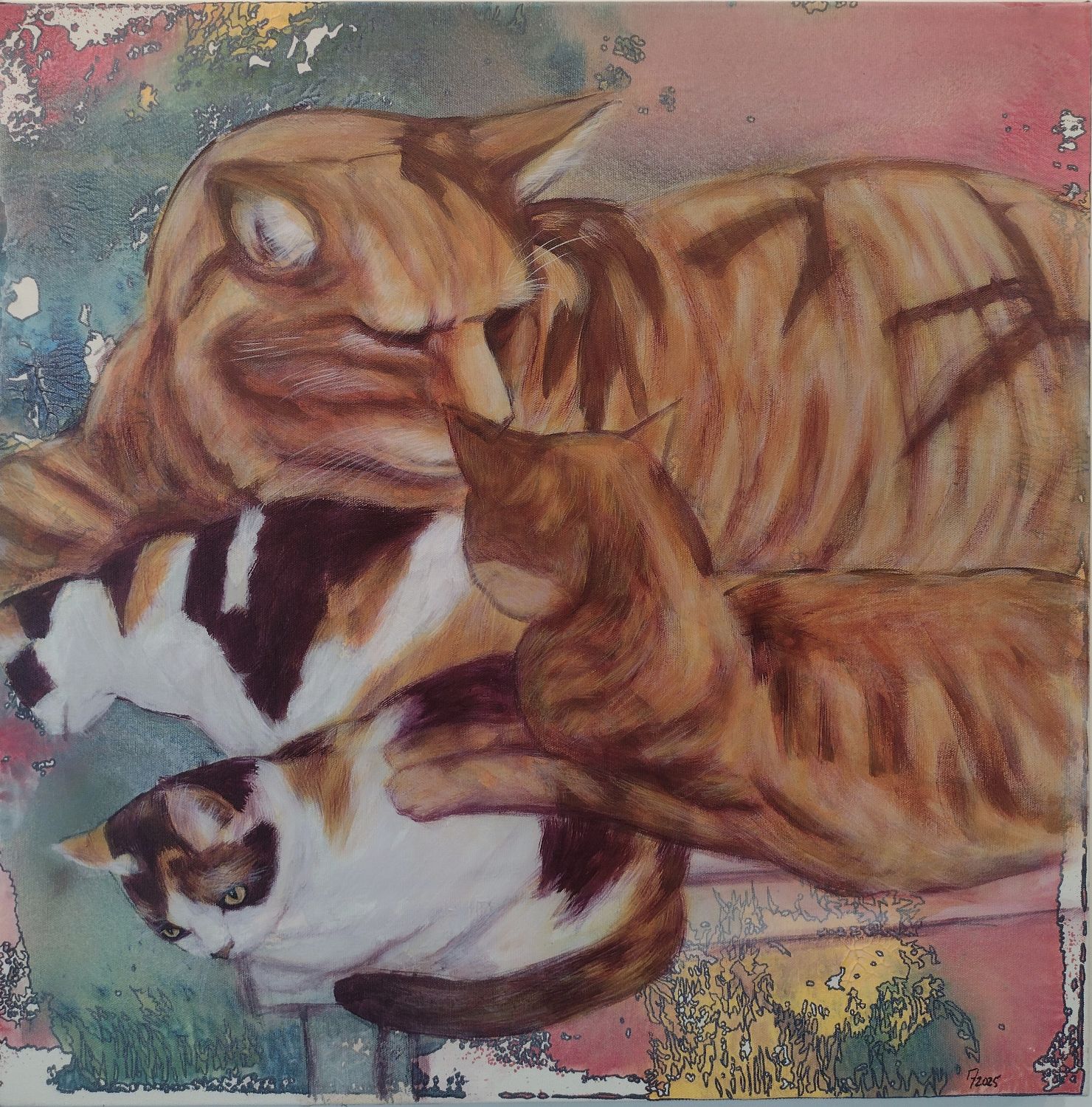 On the Rail #3: Shifting, 2025